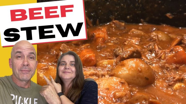 SLOW COOKER BEEF STEW // RECIPE of the WEEK