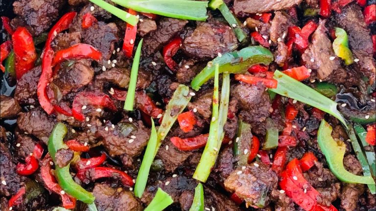 Beef pepper steak fry/Stirfry recipes/Youtube shorts