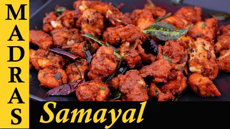 Roadside Chicken Fry Recipe in Tamil | Street Style Chicken 65 in Tamil