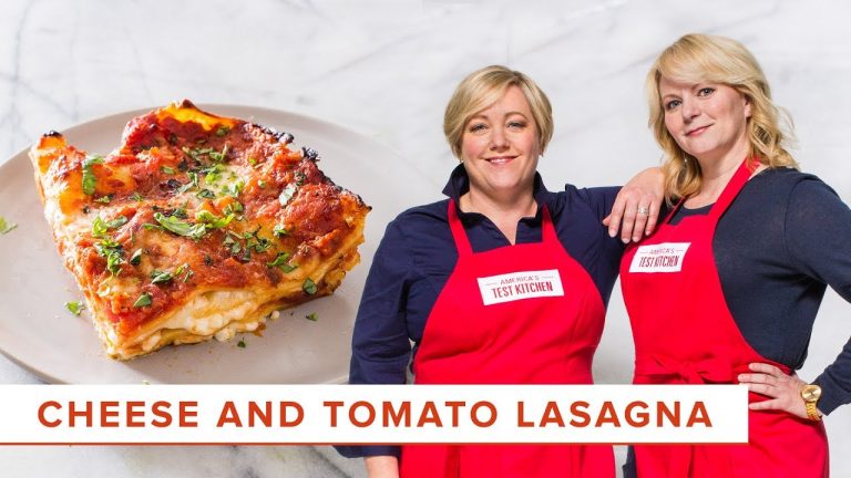 Our Favorite Cheese and Tomato Lasagna