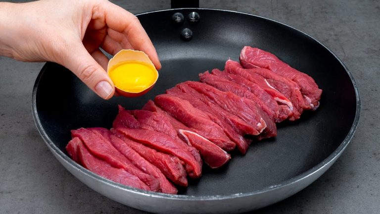 Don’t cook the beef before watching this video! A miraculous recipe