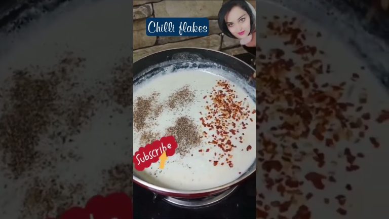 Try this creamy white sauce pasta 😍😋 | Mouth watering white sauce pasta| White sauce pasta 😋 #shorts