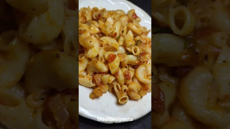 Macroni/pasta recipe easy and tasty #food #viral #youtube #foodlover #pasta #macroni #shorts #recipe