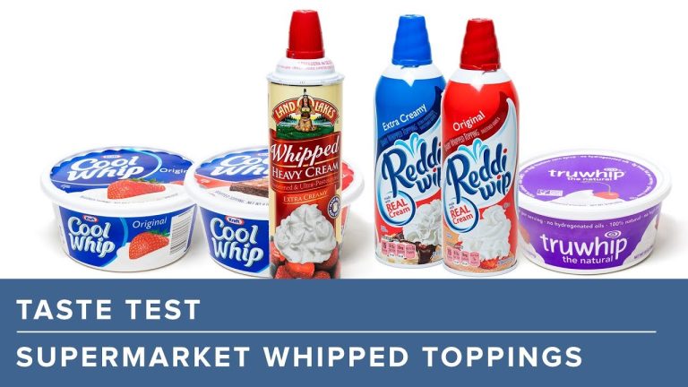 The Best Whipped Topping at the Supermarket