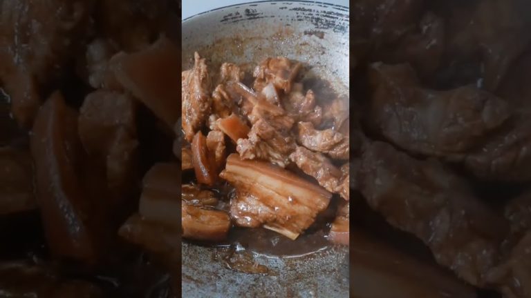 PORK ADOBO #yummy #shorts