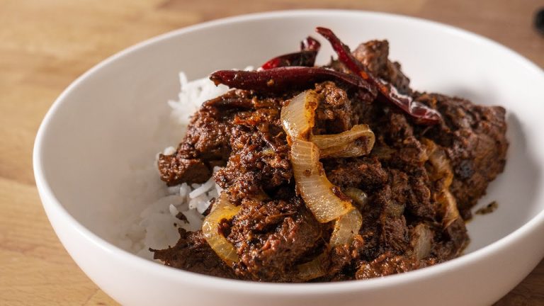 Blackened Beef Curry Recipe from Bangladesh