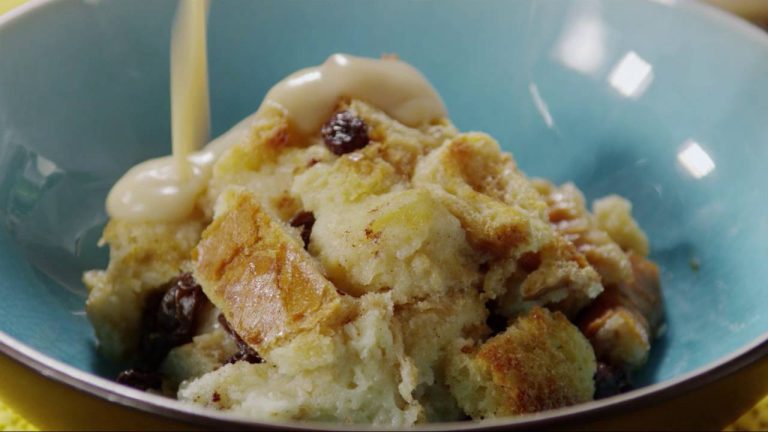 How to Make Bread Pudding with Vanilla Sauce | Dessert Recipes | Allrecipes.com