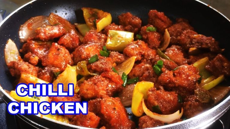CHILLI CHICKEN | RESTAURANT STYLE CHILLI CHICKEN | CHILLI CHICKEN RECIPE
