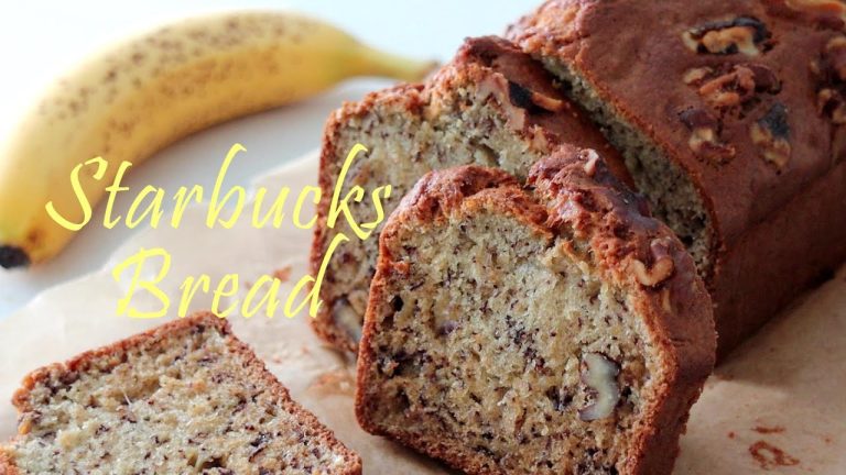 [SUB] 스타벅스에서 직접 공개! 바나나 브레드 레시피 Starbucks Banana Bread Recipe | 하다앳홈
