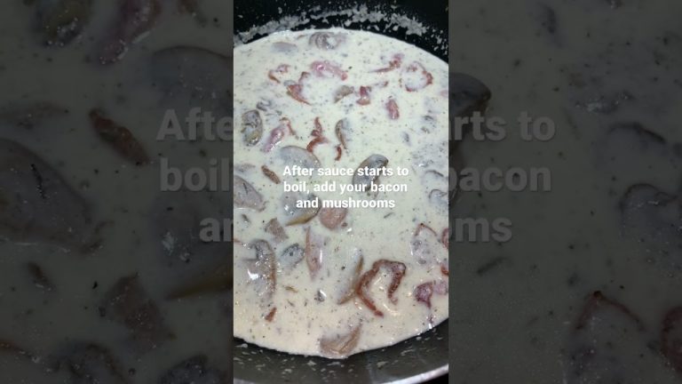 Creamy Mushroom Pasta #shorts #pastarecipe