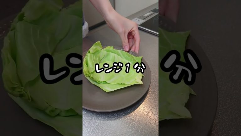 【お弁当作り】専業主婦が作る旦那弁当～キャベツの肉巻き編～　#shorts