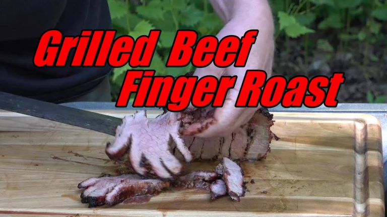 Grilled Beef Finger Roast | Recipe | BBQ Pit Boys