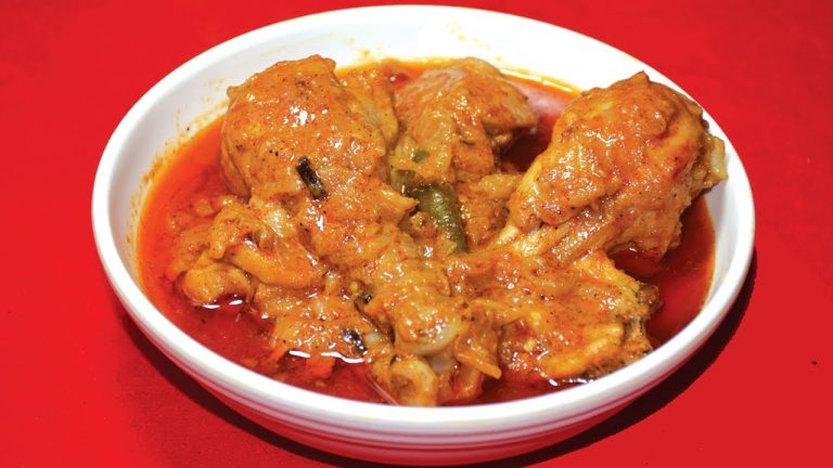 Doi Chicken – Dahi Chicken Recipe – Easy Chicken Curry Recipe In Bengali