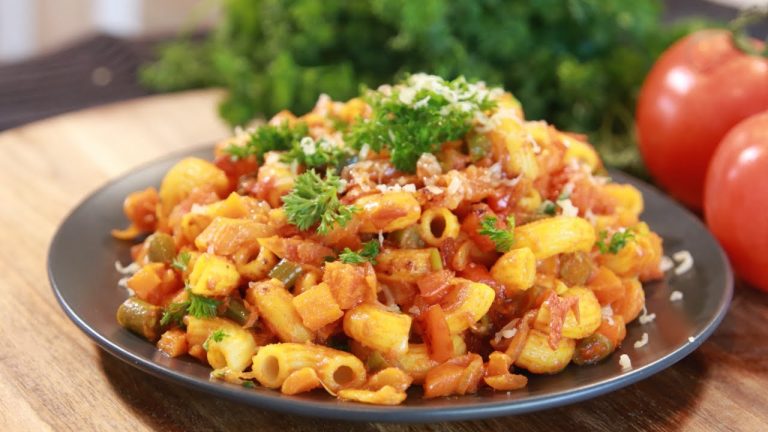 ශ්‍රී ලාංකීය අපේ රසයට පැස්ටා | Sri Lankan Style Spicy Pasta by Spice Island |How to make Spicy pasta