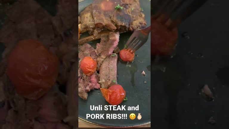 Hygge restaurant PROMO UNLI STEAK and PORK RIBS. Let’s try it! 😁 #steak #unlisteak #ribeyesteak