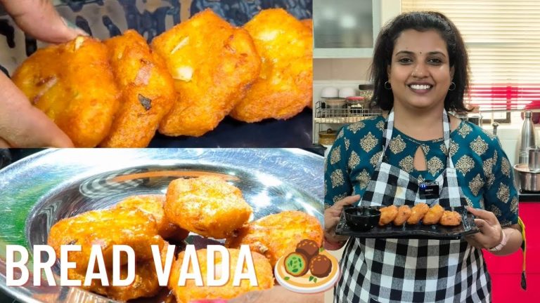 Bread Vadai | Evening Snack Recipes |  Bread  Recipes