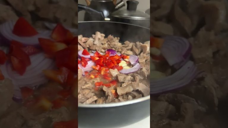 Na try niyo ba yong Pork na karne at Chicken Liver Recipe #shorts