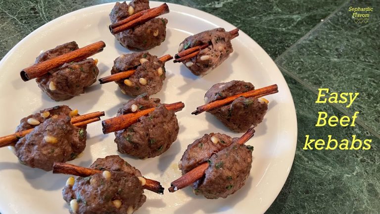 Kebab ground beef recipe – a review for a recipe from Karen Nachimowski cookbook