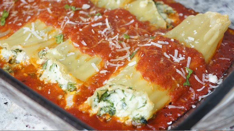 Delicious stuffed Manicotti Recipe|Easy Stuffed Pasta Recipe