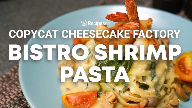 EASY SHRIMP PASTA RECIPE just like THE CHEESECAKE FACTORY – Copycat Recipe | Recipes.net