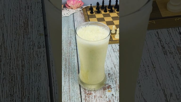 Corn smoothie recipe / สมูทตี้ข้าวโพด