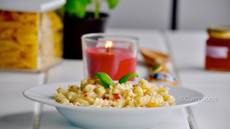 Pasta In White Sauce /White Sauce Pasta | പാസ്ത വൈറ്റ് സോസ്   Ep:116