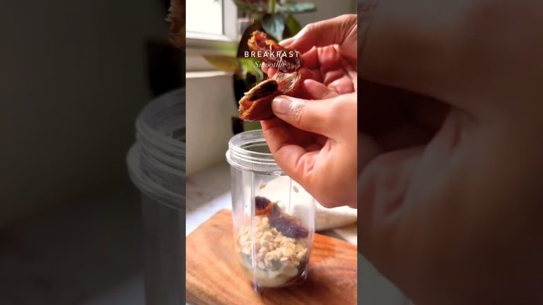 Healthy Breakfast Smoothie