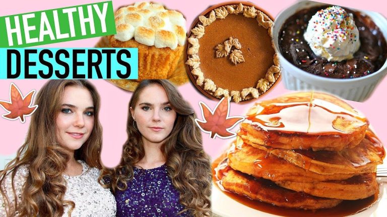 5 HEALTHY FALL DESSERT RECIPES – Easy & Vegan