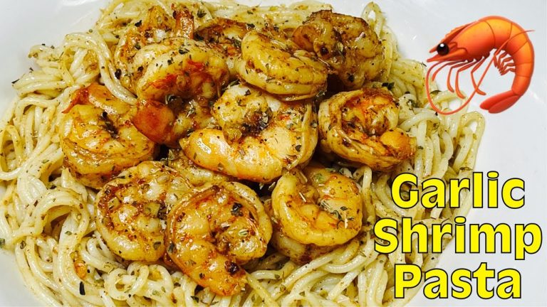 Garlic Butter Shrimp Pasta Recipe | Recipe with Shrimp in under 10 Minutes | Eid Special