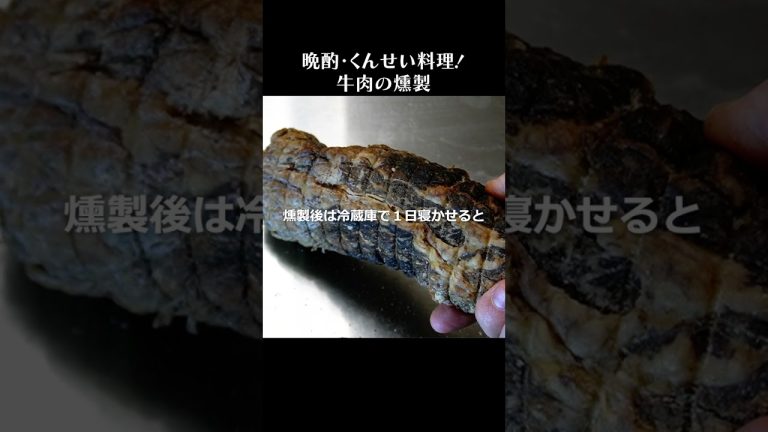 牛肩ロース・ブロック肉で干し肉 #shorts #beef #牛肉
