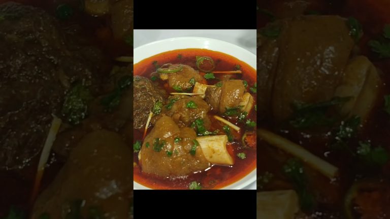 Bong Paya Recipe | Beef Paya recipe | #SHORTS | #YTSHORTS | Bushra ka kitchen 2020