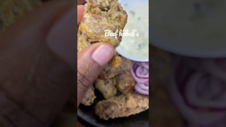 Beef kebabs out of this world. Try this recipe and thank me later lovies 😍