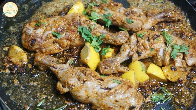 Tawa Chicken Piece  – Lahori Style Recipe By Cook With Fariha