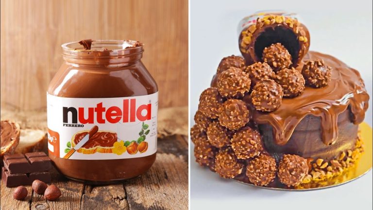10+ AMAZING Nutella Dessert Recipes | Nutella Chocolate Cakes & Desserts