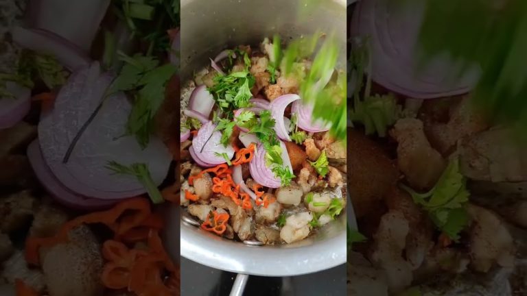 Pork salad_ easy recipe.