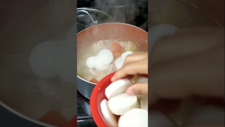 Super Simple Filipino Pork Sinigang | Tamarind Soup | Sour Soup | You won't believe how good it is!