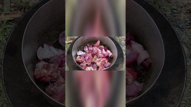 Yummy Braised Pork Trotter Leg Recipe 卤豬脚 ខ ជើងជ្រូក