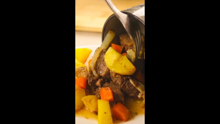 Delicious potted beef recipe #shorts