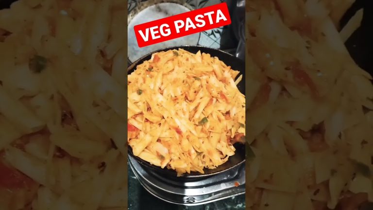 10 MINUTES INSTANT VEG PASTA | VEG PASTA RECEIPE #shorts #cooking #pastarecipe