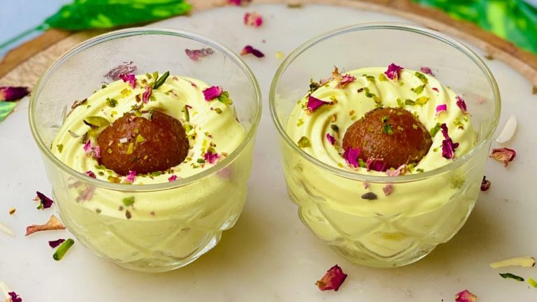 Gulab Jamun Kesari Rabdi Mousse |  Mousse Recipe | Dessert Recipes | Flavourful Food