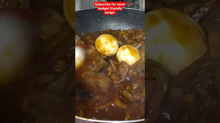 EGG and Chicken Liver recipes #shorts