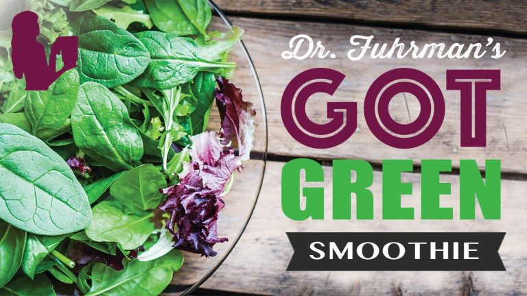 DR. FUHRMAN'S GOT GREENS SMOOTHIE RECIPE by The Blender Babes