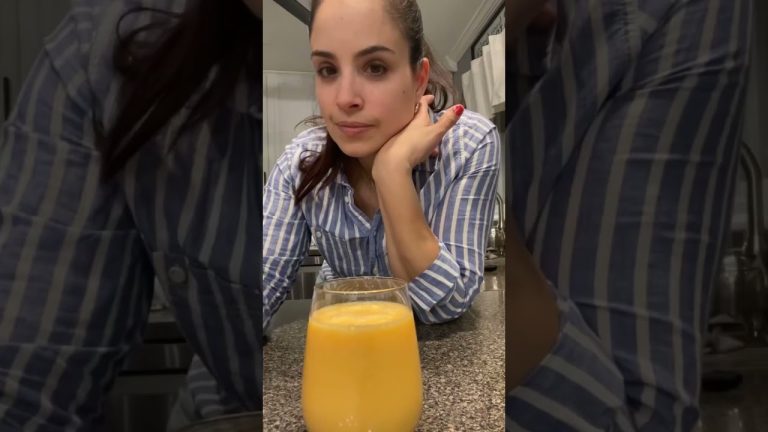 Simple Orange Smoothie Recipe