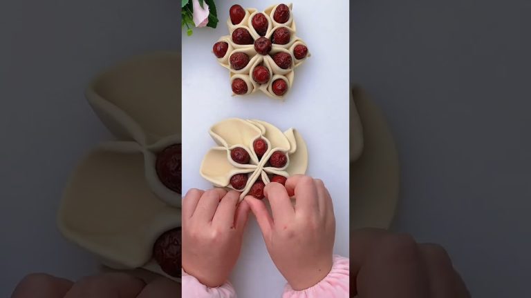 Satisfying & Creative Dough Pastry Recipes (P213) – Bread Rolls, Bun Shapes, Pasta, Dried Jujube Pie