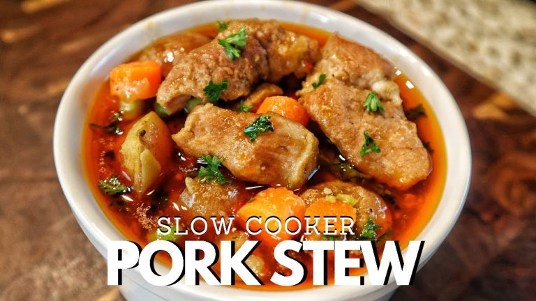 Pork Stew Recipes Slow Cooker | Slow Cooker Recipes Pork | Easy Crock Pot Meals
