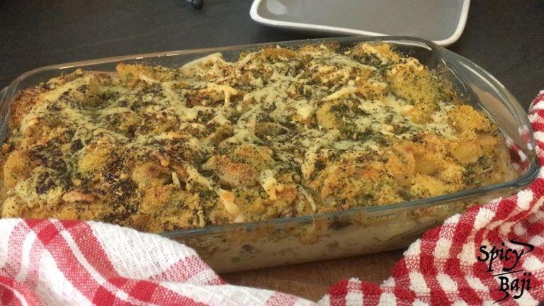 Creamy Chicken and Mushrooms Pasta  | Chicken Mushroom Pasta Casserole | Pasta  Recipes |