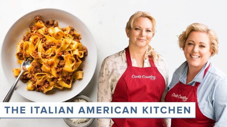 How to Make Italian American Favorites: Sausage Ragu and Fluffy Baked Polenta with Red Sauce