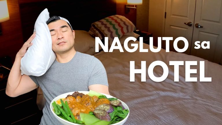 I COOKED PORK KARE-KARE INSIDE MY HOTEL ROOM AND IT WAS DELICIOUS!