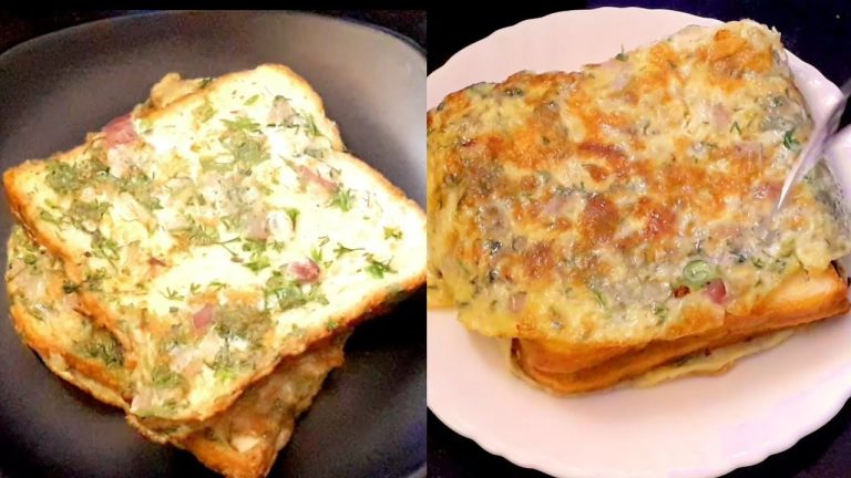 3 egg bread breakfast recipe for active Morning #breakfastrecipe #eggbreadrecipe