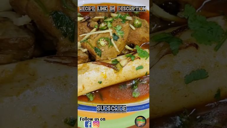 Nalli Nihari Recipe With Homemade Nihari Masala | Beef Nihari #shorts #nihari